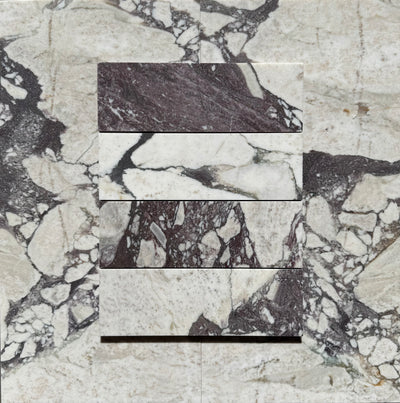 Calacatta Viola Marble Tile 4x12